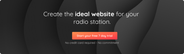 create radio website